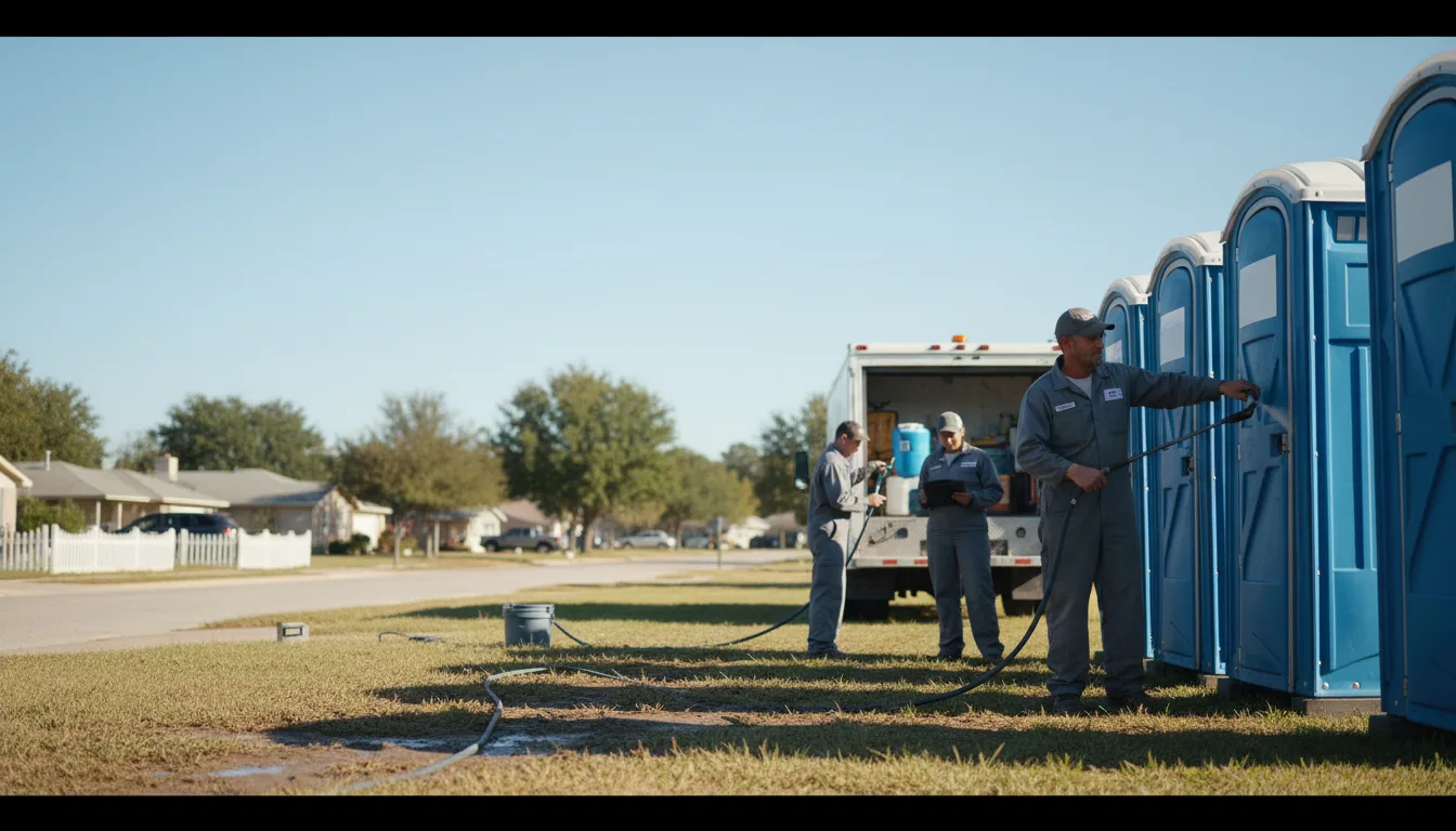 Long-Term Portable Toilet Rental in Arcanum, OH near me